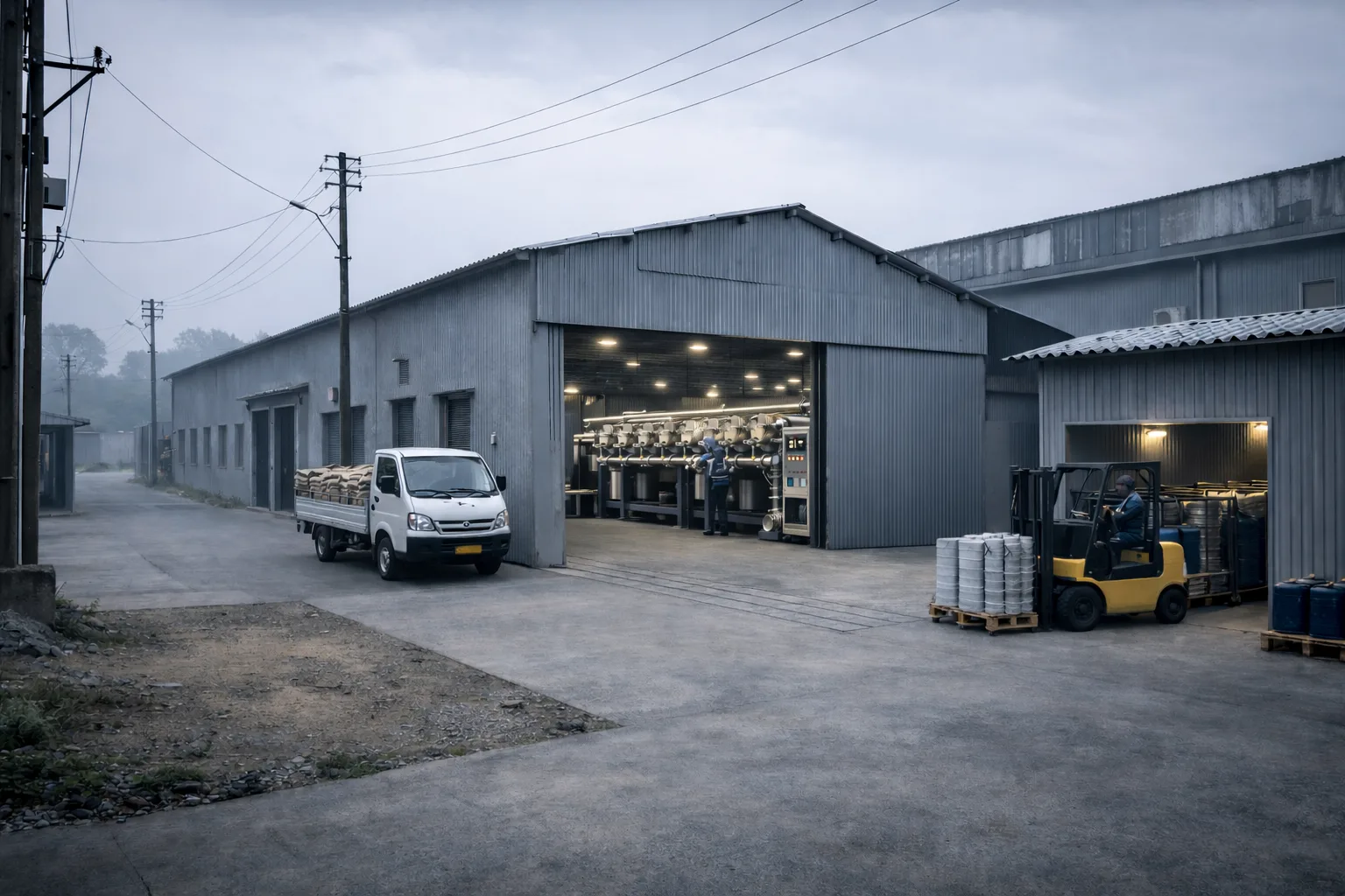 Factory exterior at Kanwer Polytex campus
